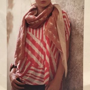 NWT Ella Moss Sand Lines Tee